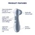 Вакуумний кліторальний стимулятор синій Satisfyer Pro 2 Generation 2 Battery Series