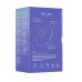 Вібратор для стимуляції клітора із підігрівом синій We-Vibe Temp Lavender Blue
