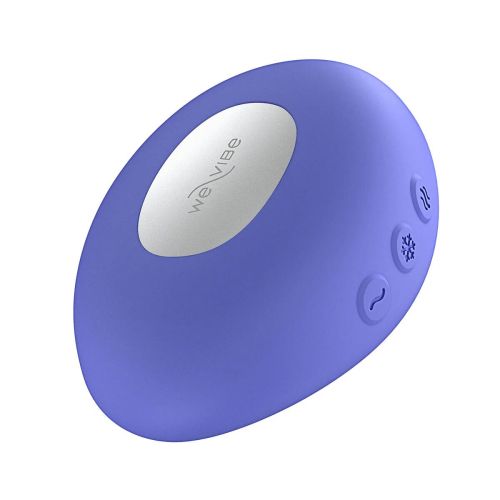 Вібратор для стимуляції клітора із підігрівом синій We-Vibe Temp Lavender Blue
