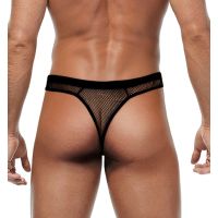 Чоловічі трусики стрінги із сітки колір чорний Art of Sex Demir розміри XS-M