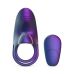 Эрекционное виброкольцо на член с пультом ДУ фиолетовое Hueman Infinity Ignite Vibrating Cock Ring