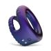 Эрекционное виброкольцо на член фиолетовое Hueman Jupiter Vibrating Cock and Ball Ring