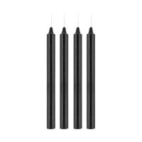 Набір низькотемпературних свічок для сексуальних ігор чорного кольору Rosy Gold - Seduction Candle Set