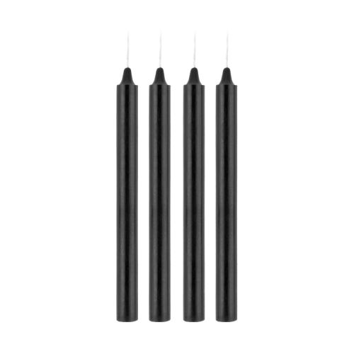 Набір низькотемпературних свічок для сексуальних ігор чорного кольору Rosy Gold - Seduction Candle Set