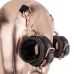Набір для фіксації для шиї та ніг золотистий з чорним Rosy Gold Neck and Leg Sling Restraint Set