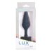 Анальний корок синій Lux Active Twist Plug розмір Large