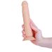 Фаллоимитатор реалистичный на присоске с ротацией и пульсацией телесный с пультом управления Addiction Naked Rotating & Thrusting Dong