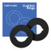 Кільце комфорту для гідропомпи чорне Bathmate Cushion Rings для Hydromax/HydroXtreme 7WB/8/9 2 штуки