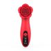 Вібратор для клітора у вигляді троянди червоний Loviss Tona Rose Vibrator 9 режимів