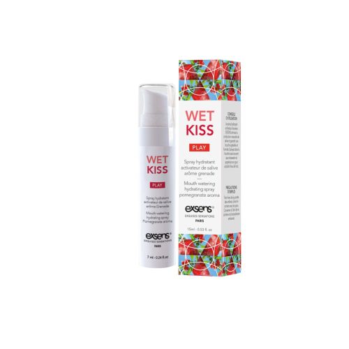 Спрей для посилення слиновиділення зі смаком гранату EXSENS Wet Kiss Pomegranate 15 мл