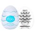 Мастурбатор-яйце для чоловіків прозорий Tenga Egg Wavy