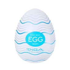 Мастурбатор-яйцо для мужчин прозрачный Tenga Egg Wavy