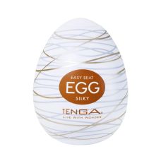 Мастурбатор-яйцо для мужчин прозрачный Tenga Egg Silky