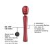 Вібромасажер Ванд зі змінними насадками червоний Manwan MAN.WAND EDGY Velvet Red