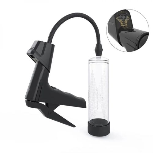 Вакуумная помпа для члена прозрачная Men Powerup MEN Air Gun Penis Pump