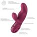 Вибратор-кролик бордовый Fun Factory MISS BI 2 независимых мотора