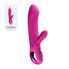Пульсатор для точки G с клиторальным отростком пурпурный Fun Factory Bi Stronic Embrace