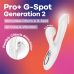 Вакуумный вибратор-кролик белый Satisfyer Pro+ G-Spot Generation 2 