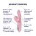 Вакуумный вибратор-кролик розовый Satisfyer Pro+ G-Spot Generation 2 