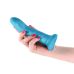 Фаллоимитатор на присоске бирюзовый NS Novelties Royals - 6" Charlie - Metallic Teal