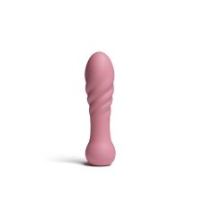Мінівібратор ребристий рожевий NS Novelties X&O's - Love - Dusty Rose
