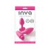 Анальные вибропробки розового цвета NS Novelties INYA - Vibe-O-Spades комплект из 2 плагов с встроенным вибратором
