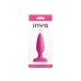 Анальная вибропробка розовая NS Novelties INYA - Swirl 