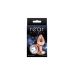 Анальная пробка золотистая с прозрачным камушком NS Novelties Rear Assets - Rose Gold размер Small