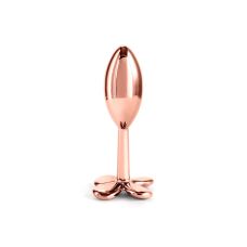 Анальная пробка золотистая NS Novelties Rear Assets - Clover