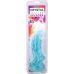 Фэнтезийный фаллоимитатор на присоске бирюзовый Doc Johnson Crystal Jellies - Invader Dong 8.5