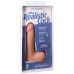 Фаллоимитатор реалистичный на съемной присоске телесный Doc Johnson The Realistic Cock ULTRASKYN - 7 Inch with Balls Vanilla