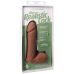 Фалоімітатор реалістичний на знімній присосці бежевий Doc Johnson The Realistic Cock ULTRASKYN - 6 Inch with Balls Caramel