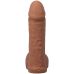 Фалоімітатор реалістичний на знімній присосці бежевий Doc Johnson The Realistic Cock ULTRASKYN - 6 Inch with Balls Caramel