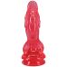 Фэнтезийный фаллоимитатор на присоске розовый Doc Johnson Crystal Jellies - Invader Dong 8.5