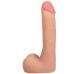 Фаллоимитатор реалистичный на съемной присоске телесный Doc Johnson The Realistic Cock ULTRASKYN - 9 Inch with Balls Vanilla