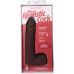 Фаллоимитатор реалистичный на съемной присоске коричневый Doc Johnson The Realistic Cock ULTRASKYN - 9 Inch with Balls Chocolate