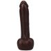 Фаллоимитатор реалистичный на съемной присоске коричневый Doc Johnson The Realistic Cock ULTRASKYN - 9 Inch with Balls Chocolate