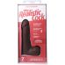 Фаллоимитатор реалистичный на съемной присоске коричневый Doc Johnson The Realistic Cock ULTRASKYN - 7 Inch with Balls Chocolate