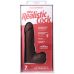 Фаллоимитатор реалистичный на съемной присоске коричневый Doc Johnson The Realistic Cock ULTRASKYN - 7 Inch with Balls Chocolate