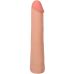Фаллоимитатор реалистичный на присоске телесный Doc Johnson The Realistic Cock ULTRASKYN - 9 Inch Vanilla