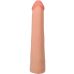 Фаллоимитатор реалистичный на присоске телесный Doc Johnson The Realistic Cock ULTRASKYN - 9 Inch Vanilla