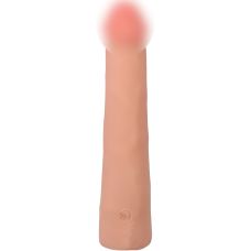 Фалоімітатор реалістичний на присосці тілесний Doc Johnson The Realistic Cock ULTRASKYN - 9 Inch Vanilla