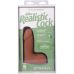 Фаллоимитатор реалистичный на съемной присоске бежевый Doc Johnson The Realistic Cock ULTRASKYN - 5 Inch with Balls Caramel