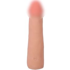 Фалоімітатор реалістичний на присосці тілесний Doc Johnson The Realistic Cock ULTRASKYN - 7 Inch Vanilla