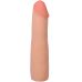 Фалоімітатор реалістичний на присосці тілесний Doc Johnson The Realistic Cock ULTRASKYN - 7 Inch Vanilla