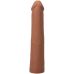 Фалоімітатор реалістичний на присосці бежевий Doc Johnson The Realistic Cock ULTRASKYN - 9 Inch Caramel