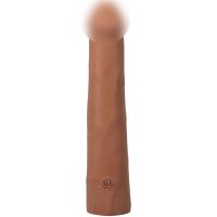 Фалоімітатор реалістичний на присосці бежевий Doc Johnson The Realistic Cock ULTRASKYN - 9 Inch Caramel