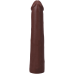 Фаллоимитатор реалистичный на присоске коричневый Doc Johnson The Realistic Cock ULTRASKYN - 9 Inch Chocolate