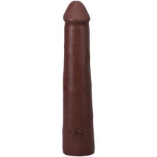Фаллоимитатор реалистичный на присоске коричневый Doc Johnson The Realistic Cock ULTRASKYN - 9 Inch Chocolate