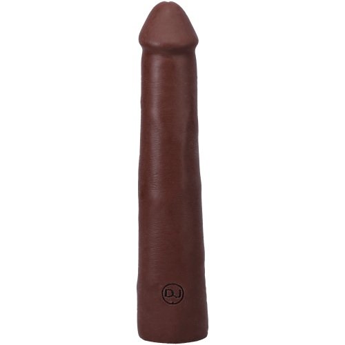 Фаллоимитатор реалистичный на присоске коричневый Doc Johnson The Realistic Cock ULTRASKYN - 9 Inch Chocolate